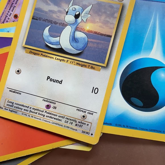 set of 24: 1999 wizards Pokémon cards + energy cards - Picture 6 of 8